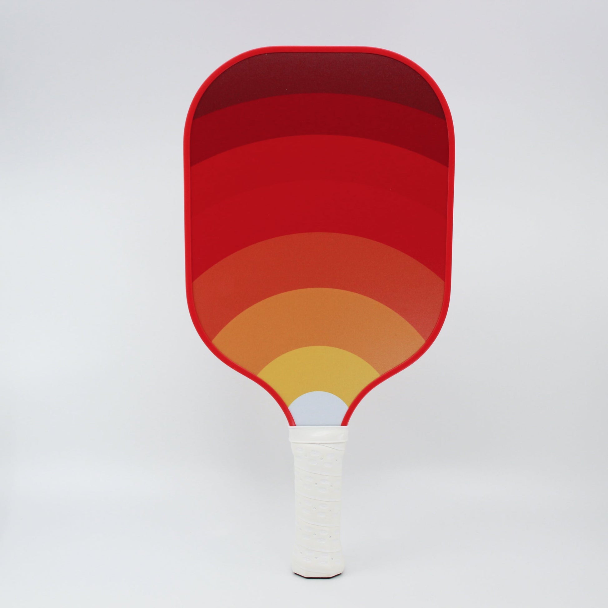red sunrise design pickleball paddle #style_phoenix